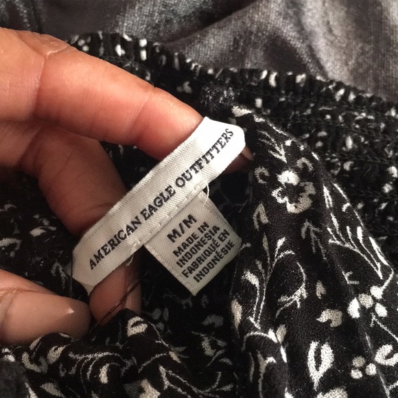 Black & white flowy shorts - Picture 6 of 6